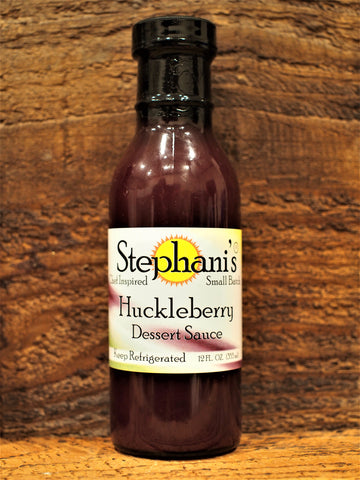 Huckleberry Dessert Sauce