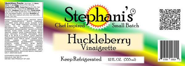 Huckleberry Vinaigrette Salad Dressing