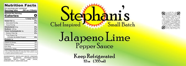 Jalepeno Lime Pepper Sauce