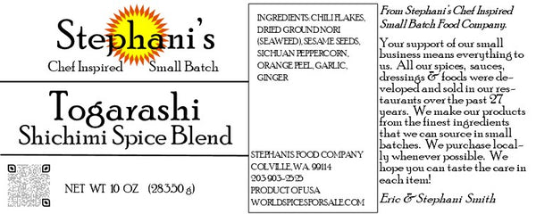 Togarashi Shichimi Spice Blend